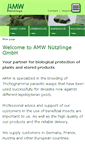 Mobile Screenshot of amw-nuetzlinge.de